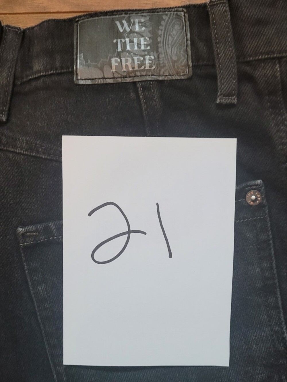 Free People Barrel Leg Jeans - Picture 9 of 10